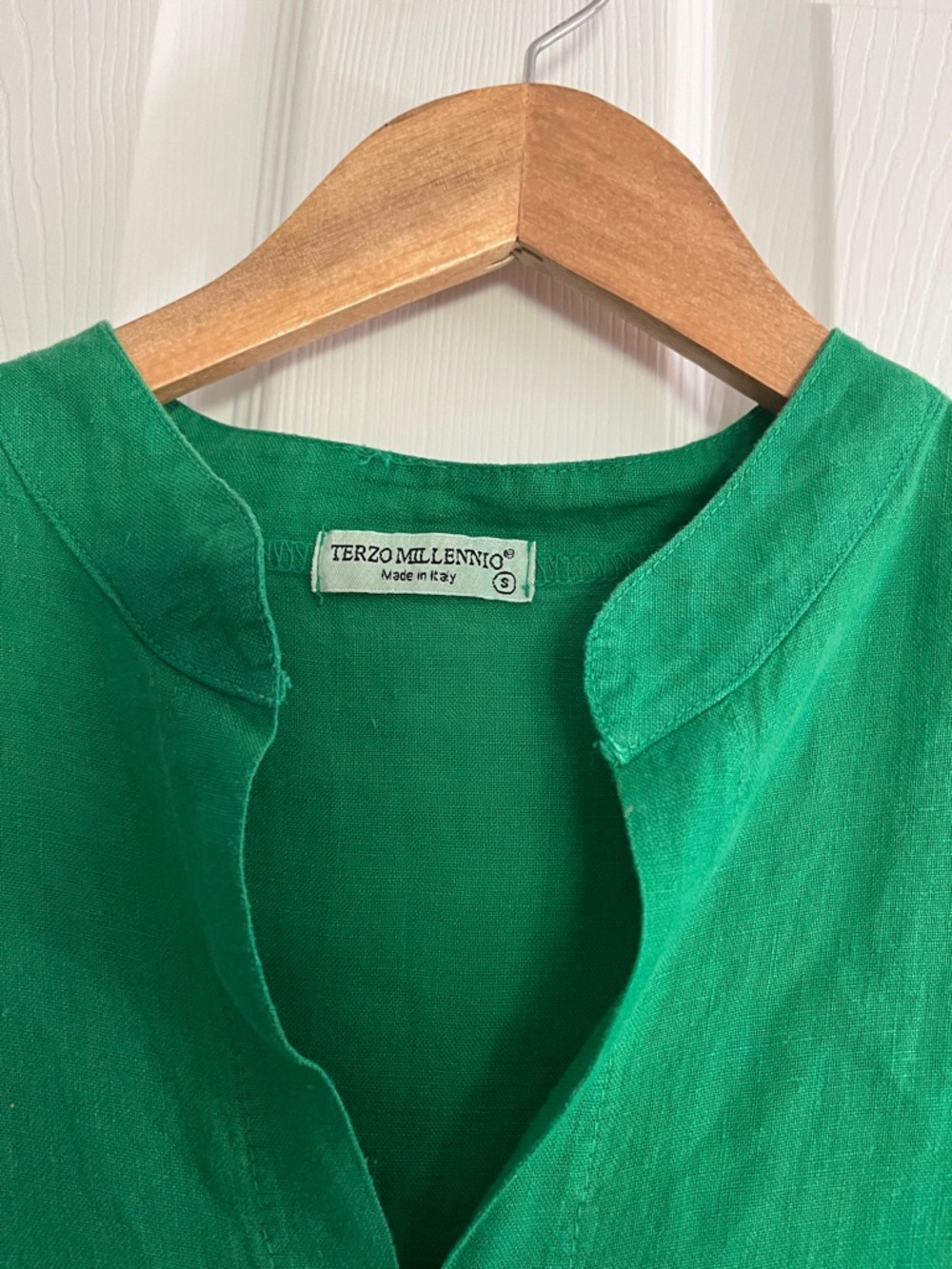 Sleeveless Green Shift Dress